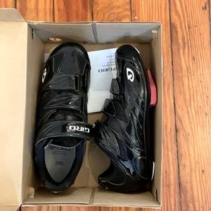 Giro Sante II Cycling Indoor Shoes patent blck sz9